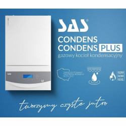 Dwufunkcyjny kocioł gazowy CONDENS PLUS 30 kW