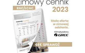 Stała oferta w zimowej odsłonie - cennik klimatyzatorów Gree