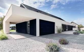 Energooszczędna brama garażowa ISO 70 Premium Plus w ofercie Novoferm