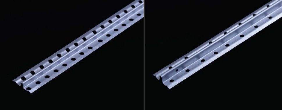 Listwy podtynkowe W6 i W10 - umożliwiają wykonanie równej warstwy tynku. fot. Metpol