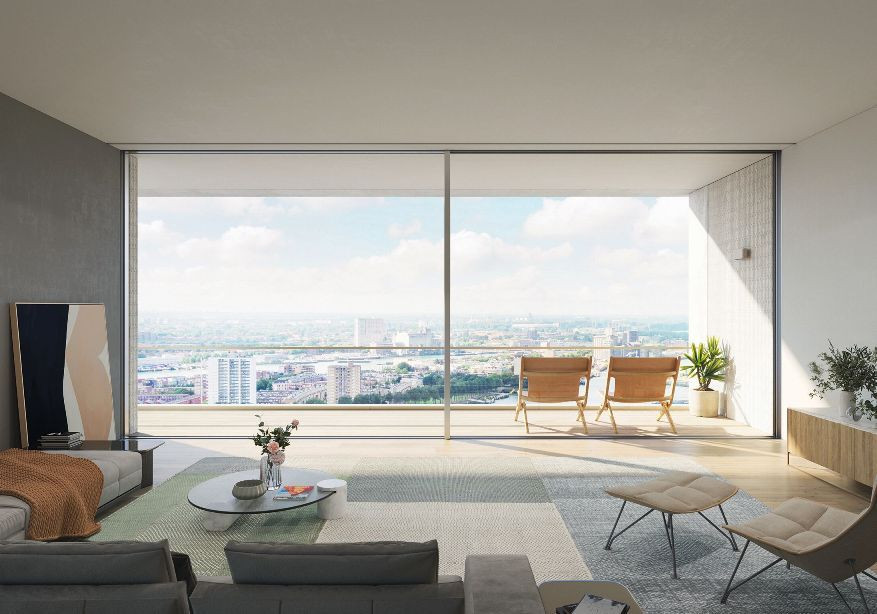 Drzwi przesuwne Schüco AS AL 75 Panorama Design