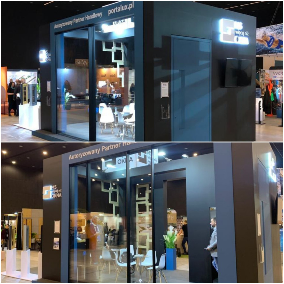 Stoisko firmy MS więcej niż OKNA