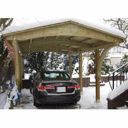 Konstrukcja wiaty garażowej jednostanowiskowej Nevada