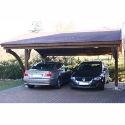 Konstrukcja wiaty garażowej dwustanowiskowej Revelatio