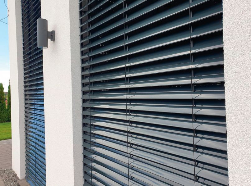 Box Premium Z-90 - żaluzja fasadowa, podtynkowa