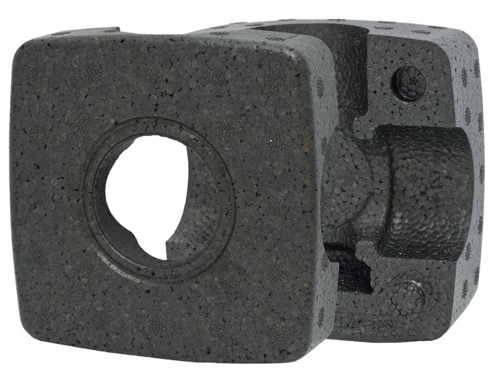 Przykład izolacji do zaworu serii VRG. fot. ESBE