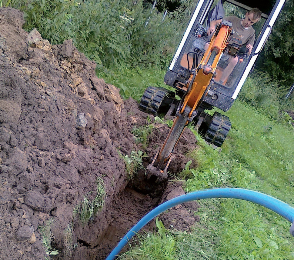 Szykowanie działki pod montaż źródła dolnego pompy ciepła