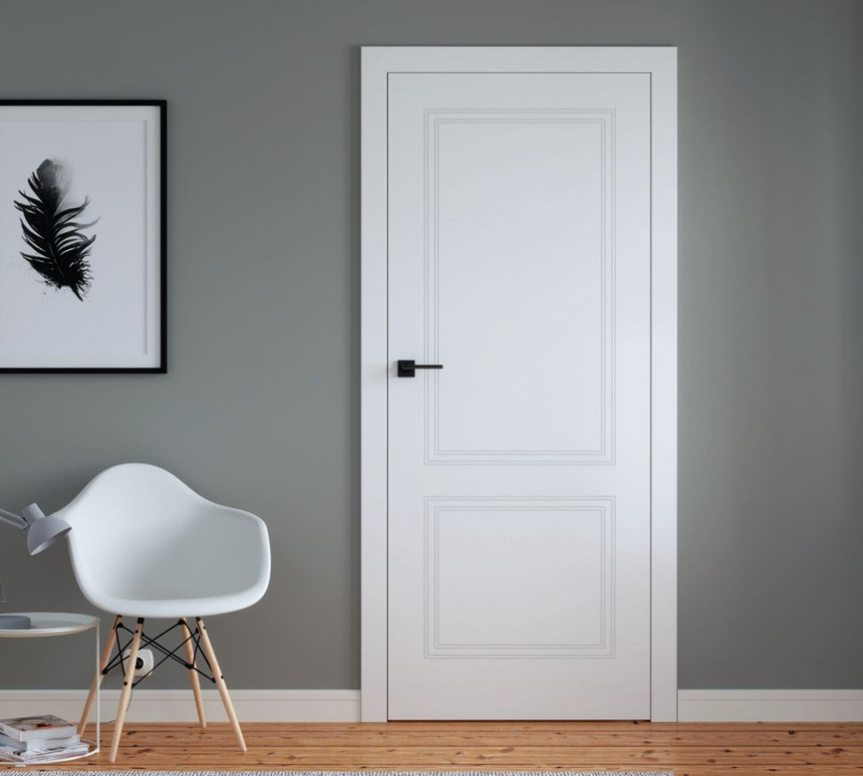 Porta Vector Premium, model V - drzwi bezprzylgowe. płytowe