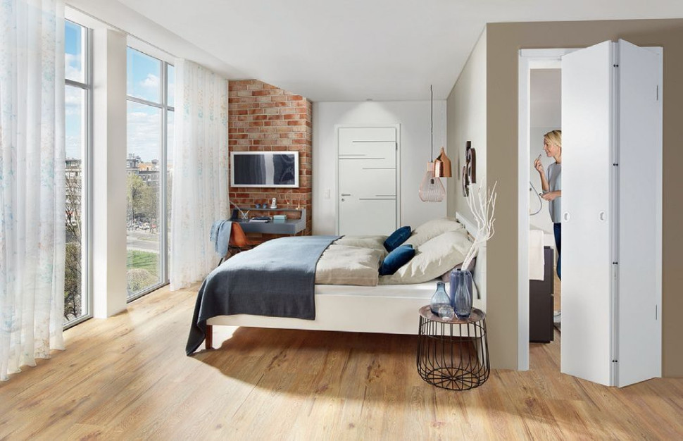 BaseLine - drzwi płytowe, dwusegmentowe