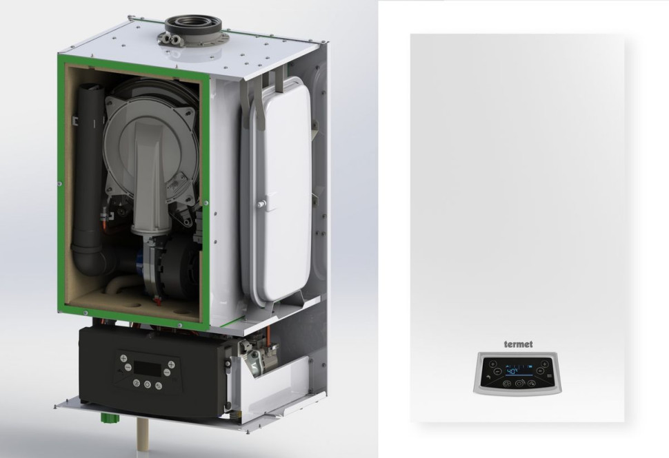 Co kryje się pod obudową kotła Ecocondens Nex marki Termet?