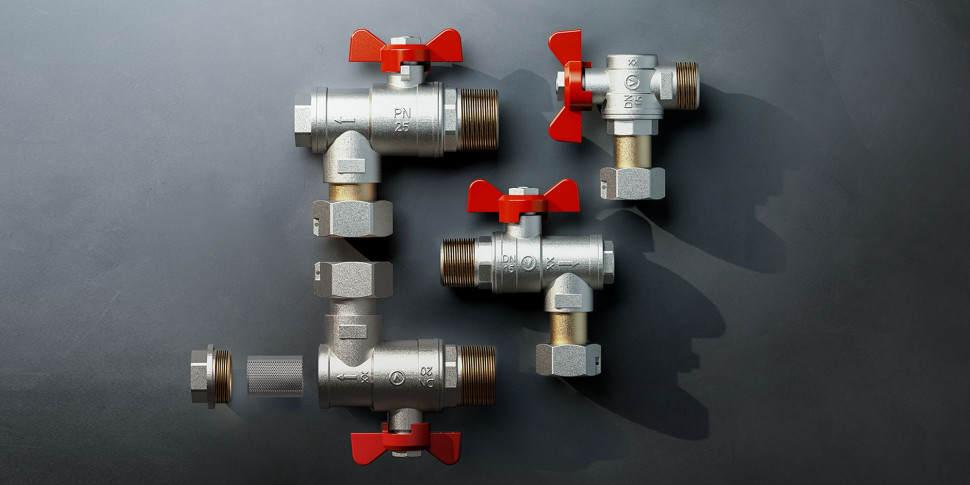 Zawór SPIN DN 25 do podłączenia pomp ciepła. fot. Valvex S.A.
