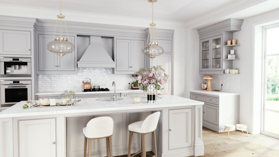 Kuchnia w pałacowym stylu