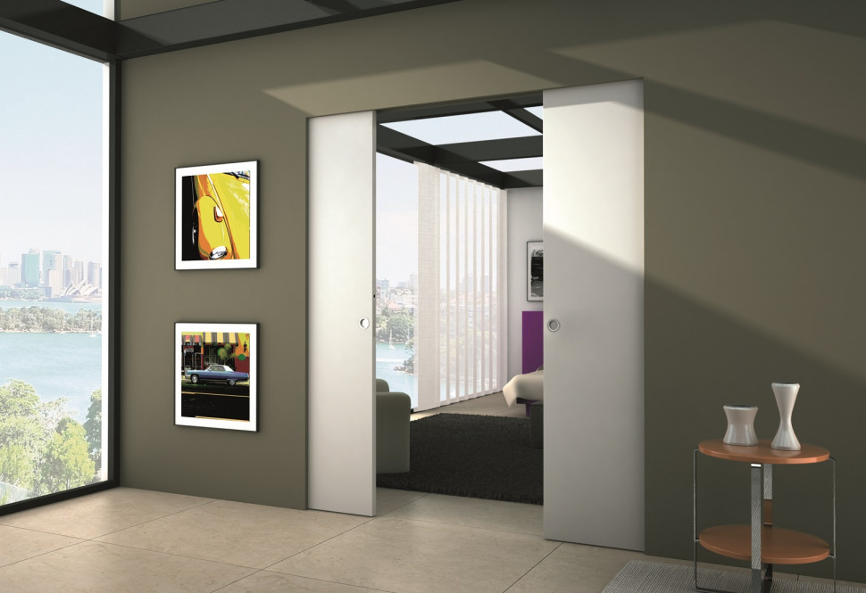 Drzwi przesuwne Eclisse podwójne