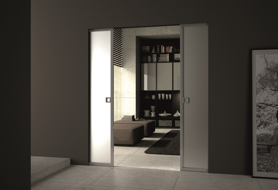 Drzwi przesuwne Eclisse podwójne