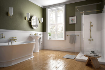 Armatura Antica w klasycznej łazience