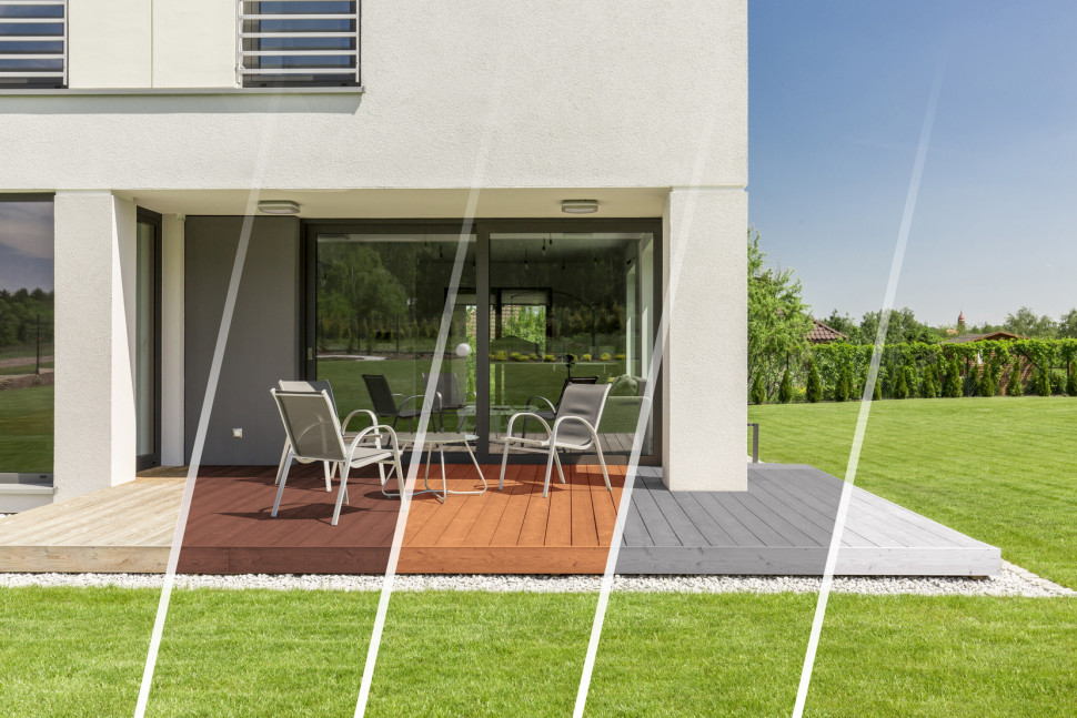 Jeśli taras ma być trudnopalny — należy pomyśleć o tym już na etapie zamawiania materiałów