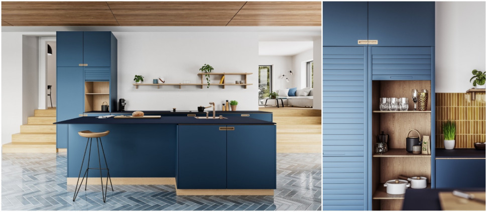 Fronty kuchenne RAUVISIO crystal deep 