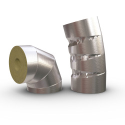 Otulina z wełny kamiennej PAROC Hvac Bend AluCoat T
