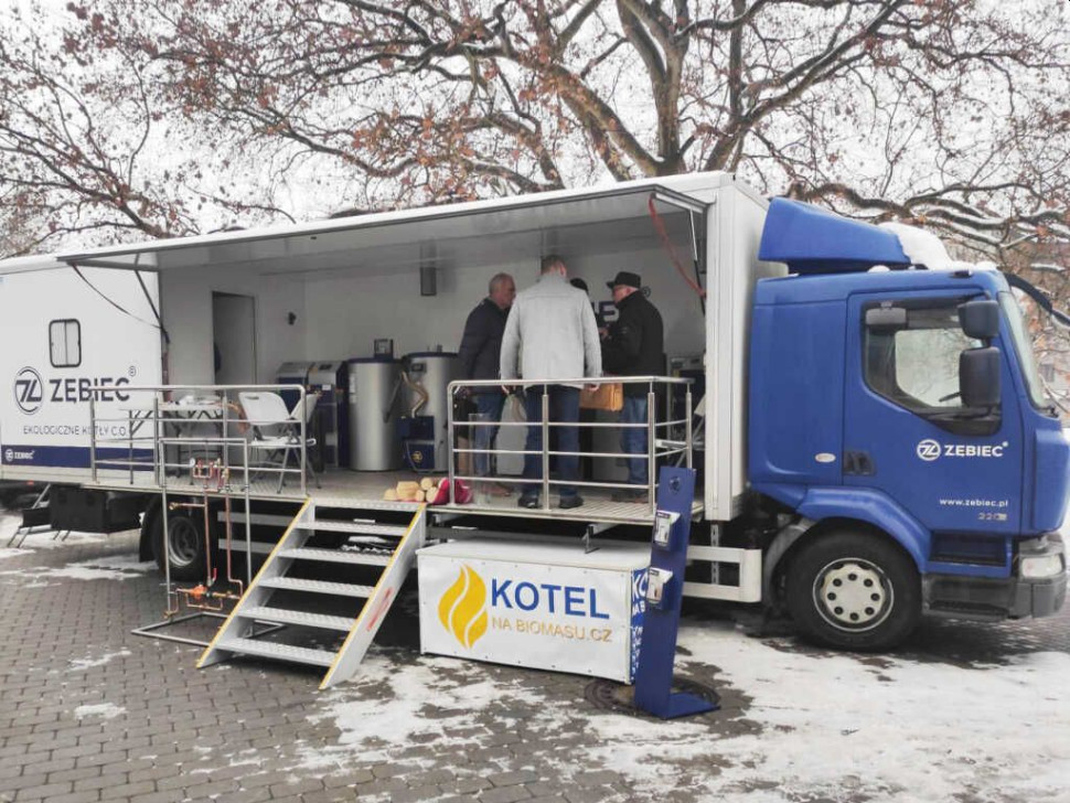 Zębiec prezentował na targach ofertę kotłów