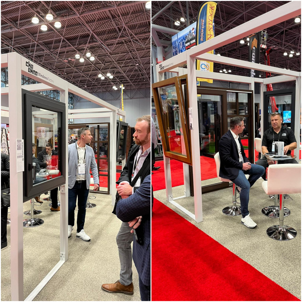Nowatorskie rozwiązania firmt Eko-Okna na targach New York Build 2023