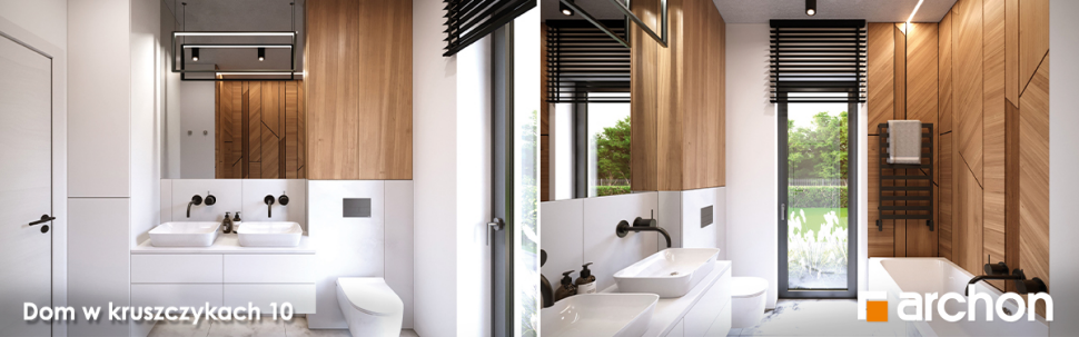 Projekt Dom w kruszczykach 10 - wizualizacja wnętrza