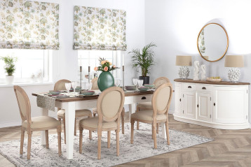 Rolety rzymskie o oryginalnym florystycznym motywie