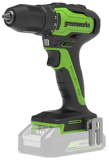 24V wiertarko-wkrętarka Greenworks GD24DD35