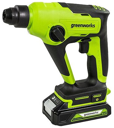 24V młotowiertarka udarowa Greenworks GD24SDS1