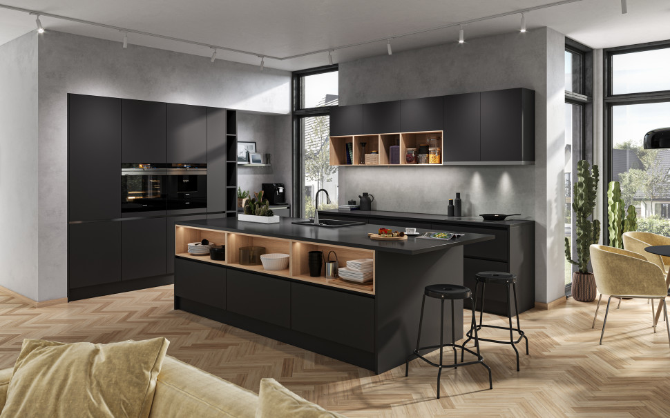 Zumba II - bateria zlewozmywakowa stojąca z elastyczną wylewką