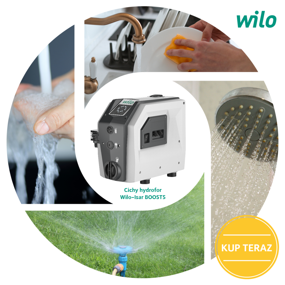 Hydrofor Wilo-Isar BOOST5. fot. Wilo Polska