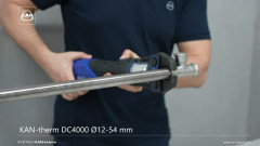 Montaż systemu instalacyjnego KAN-therm Inox ∅12-168,3 mm