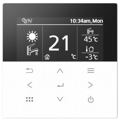 Panel sterujący temperaturą wody