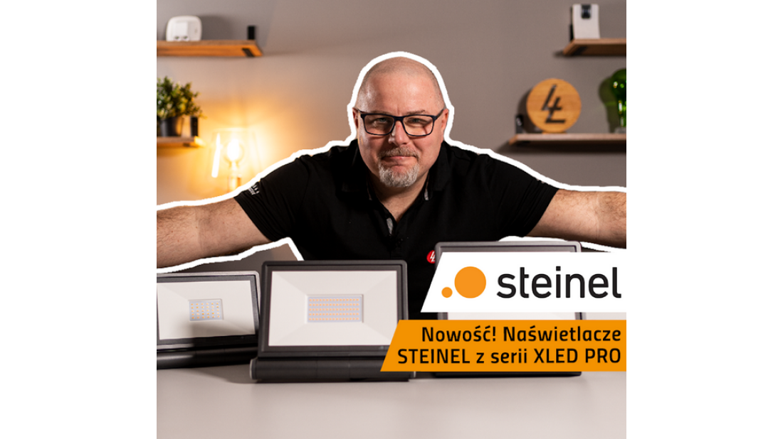 Nowość! Naświetlacze STEINEL z serii XLED PRO ONE