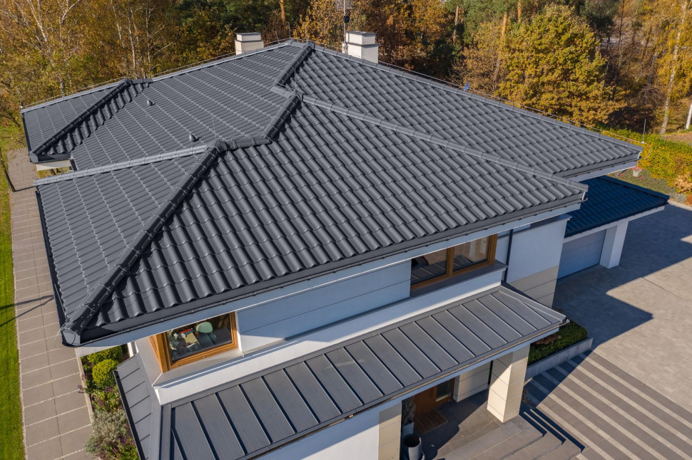 CREATON - dachówka ceramiczna TITANIA NUANCE w kolorze łupka angobowana