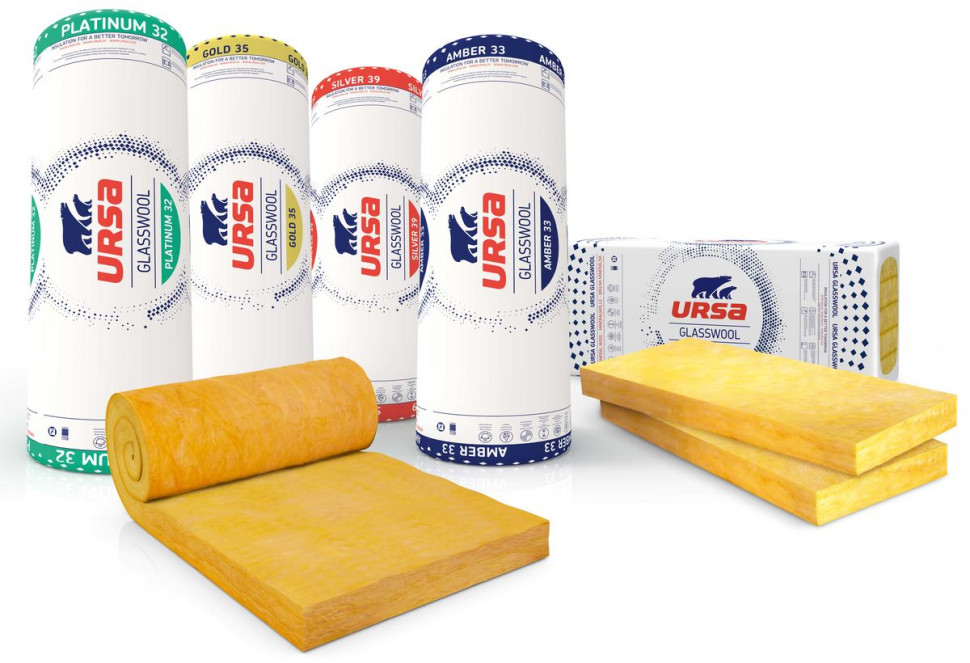Produkty do termoizolacji budynków marki URSA