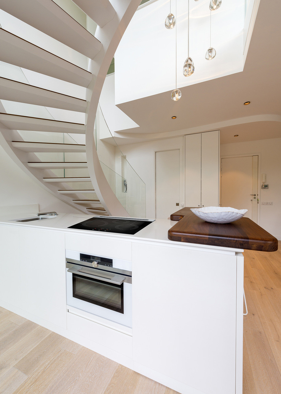 Jeden z przykładów aranżacji aneksu kuchennego. fot. Dynaxo