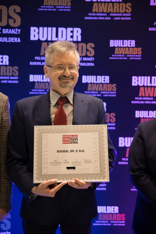 Soudal z tytułem Budowlana Firma Roku 2022