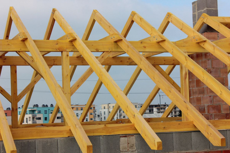 Więźba - drewniany szkielet dachu