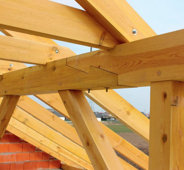 Prawidłowe połączenie płatwi na długości