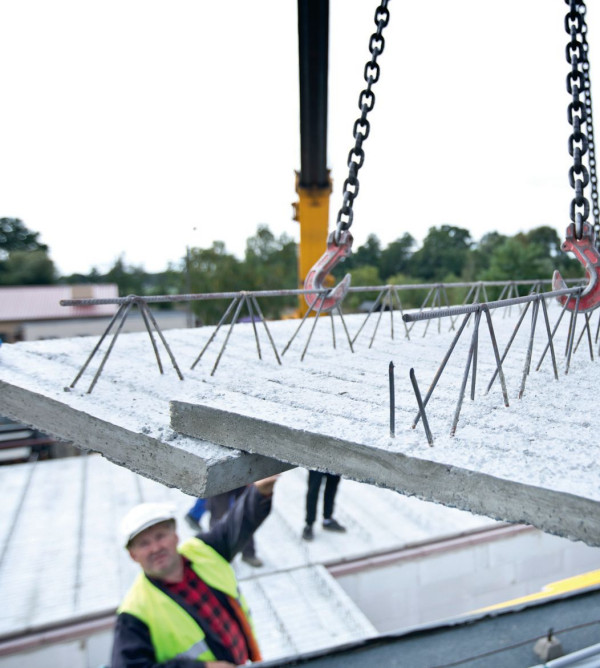 Płyty stropu panelowego