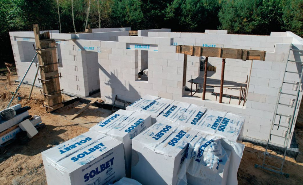 Ściany domu jednorodzinnego - budowa domu