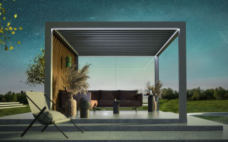 Pergole, ZIP-screeny, markizy - produkty osłonowe z panelami fotowoltaicznymi