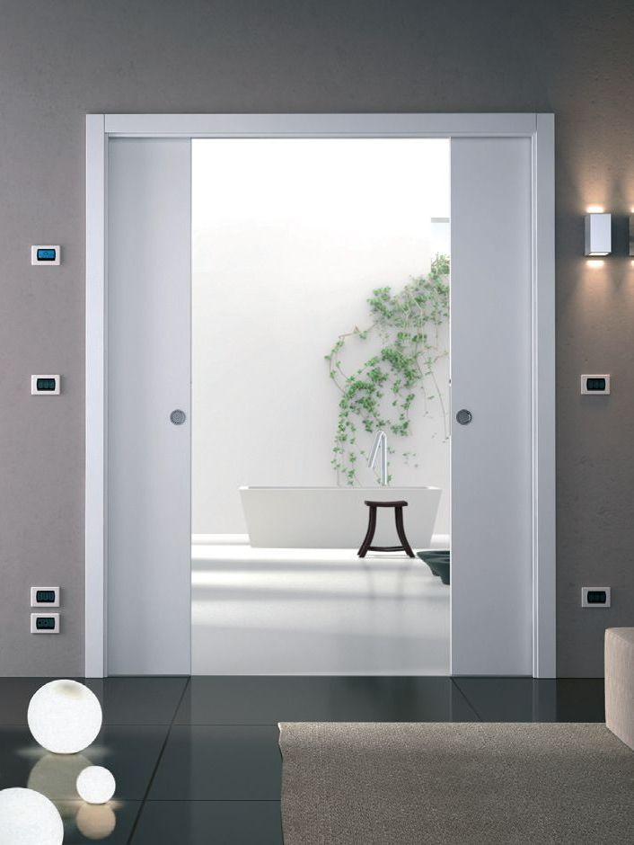 Szerokie drzwi dwuskrzydłowe w nowoczesnym wydaniu