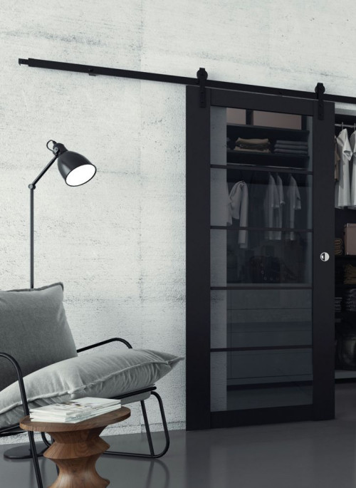 Drzwi przesuwne naścienne