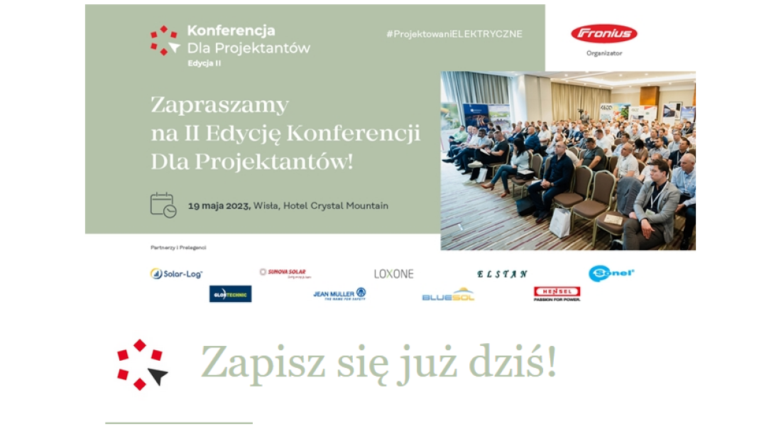 Konferencja Dla Projektantów #ProjektowanieELEKTRYCZNE