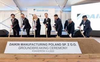 Daikin Europe rozpoczyna budowę pierwszej w Polsce fabryki pomp ciepła