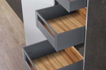 Szuflady Slim Box firmy Amix