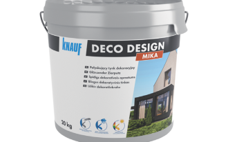 Elewacje z charakterem - tynk dekoracyjny z połyskującymi drobinkami Knauf Deco Design Mika