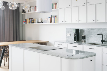 Kuchnia z frontami ramiakowymi