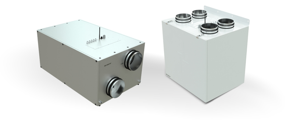 Dwa modele central z wymiennikiem entalpicznym